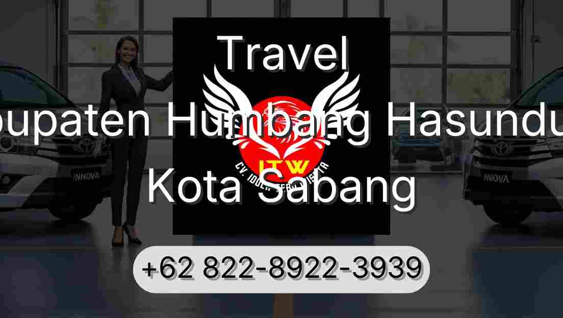 Travel Kabupaten Humbang Hasundutan Kota Sabang