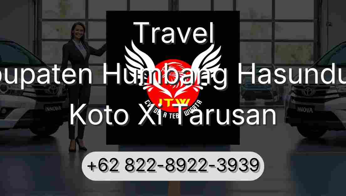 Travel Kabupaten Humbang Hasundutan Koto Xi Tarusan
