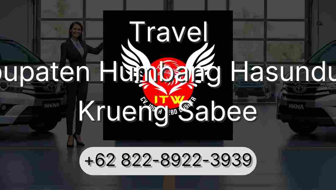 Travel Kabupaten Humbang Hasundutan Krueng Sabee