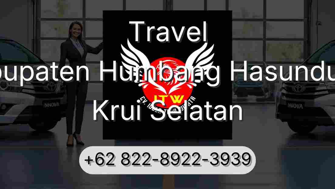 Travel Kabupaten Humbang Hasundutan Krui Selatan