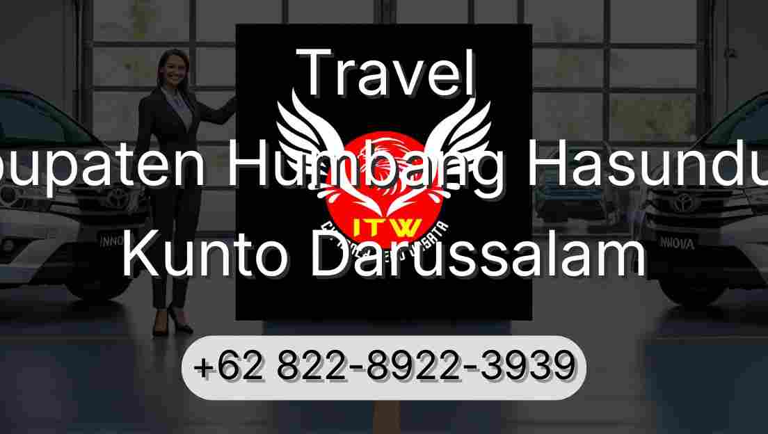 Travel Kabupaten Humbang Hasundutan Kunto Darussalam