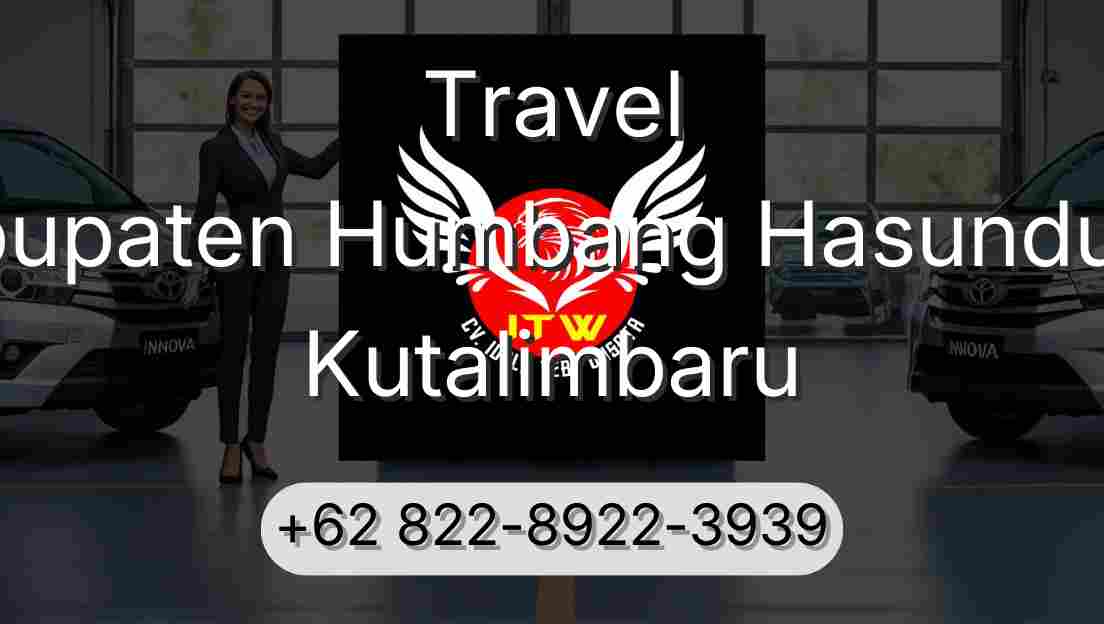 Travel Kabupaten Humbang Hasundutan Kutalimbaru