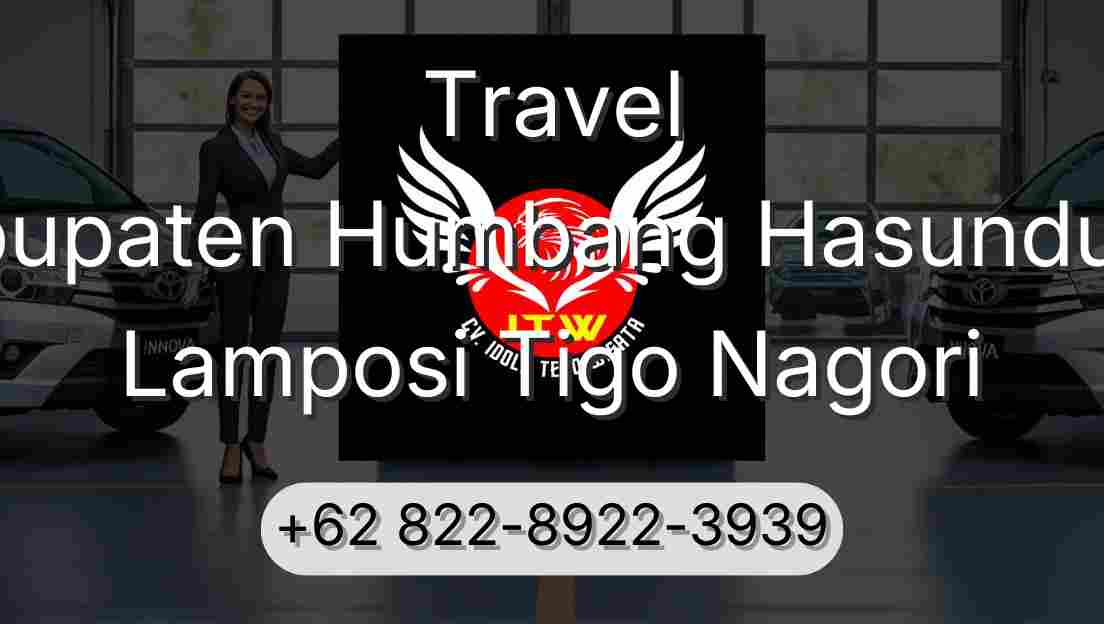 Travel Kabupaten Humbang Hasundutan Lamposi Tigo Nagori