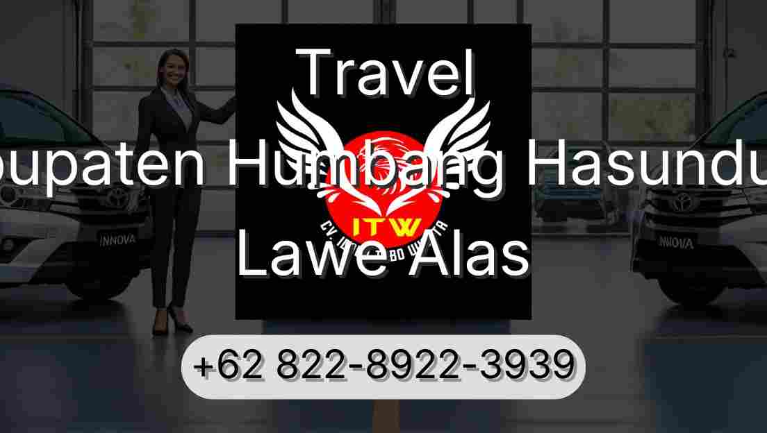 Travel Kabupaten Humbang Hasundutan Lawe Alas