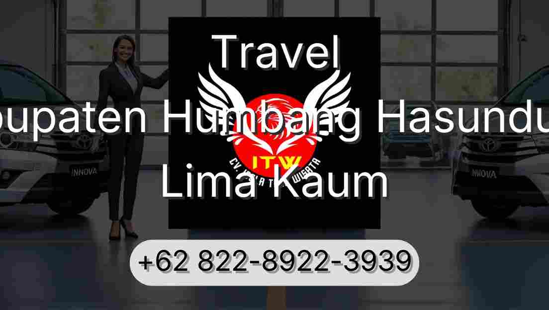 Travel Kabupaten Humbang Hasundutan Lima Kaum