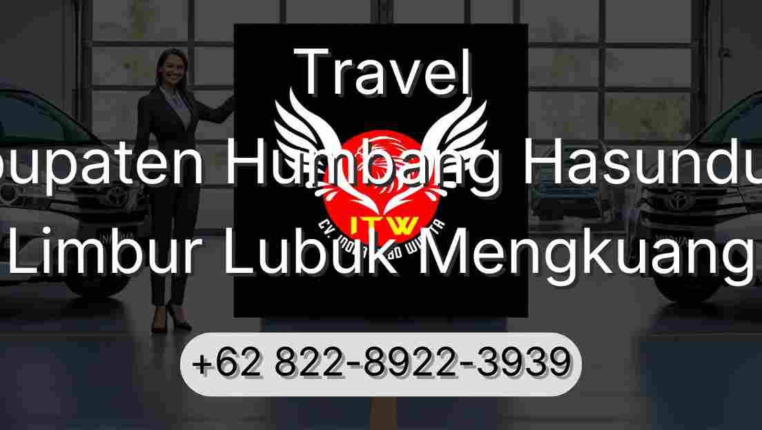 Travel Kabupaten Humbang Hasundutan Limbur Lubuk Mengkuang