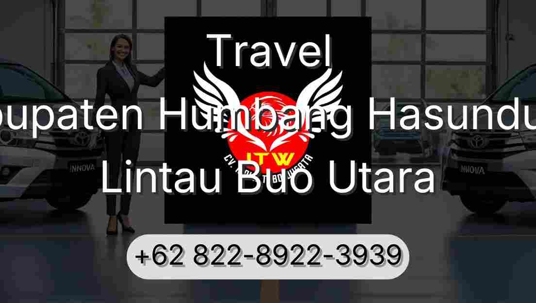 Travel Kabupaten Humbang Hasundutan Lintau Buo Utara