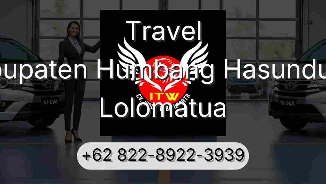 Travel Kabupaten Humbang Hasundutan Lolomatua