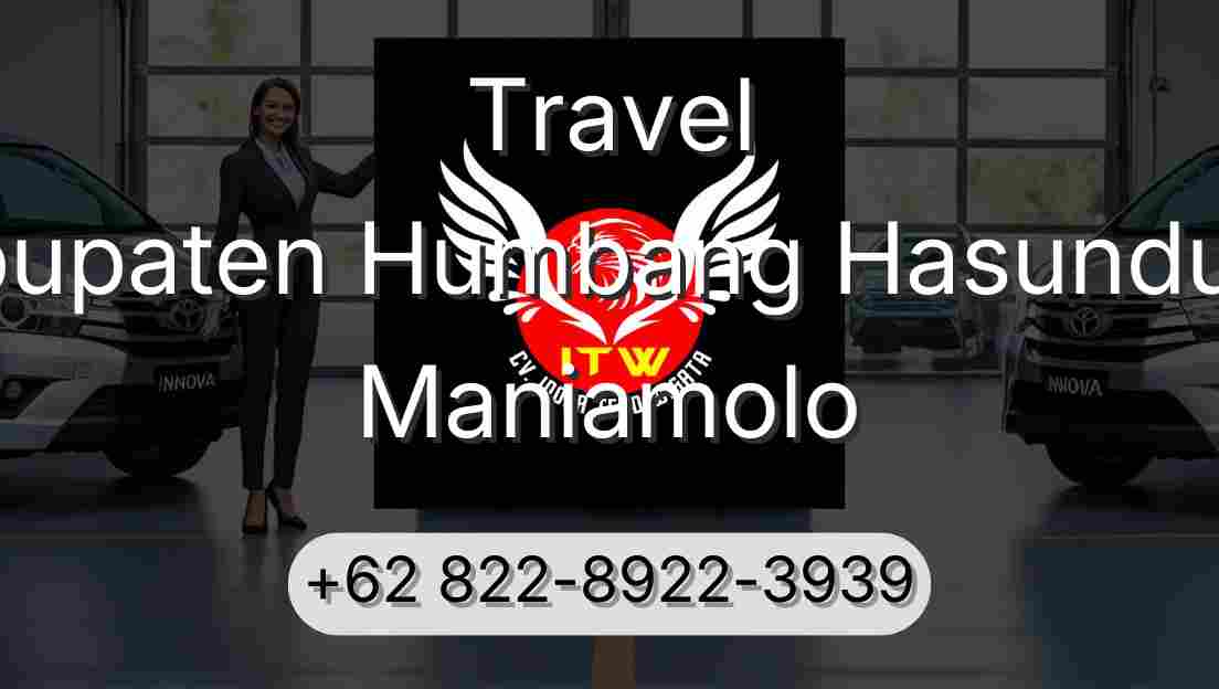 Travel Kabupaten Humbang Hasundutan Maniamolo