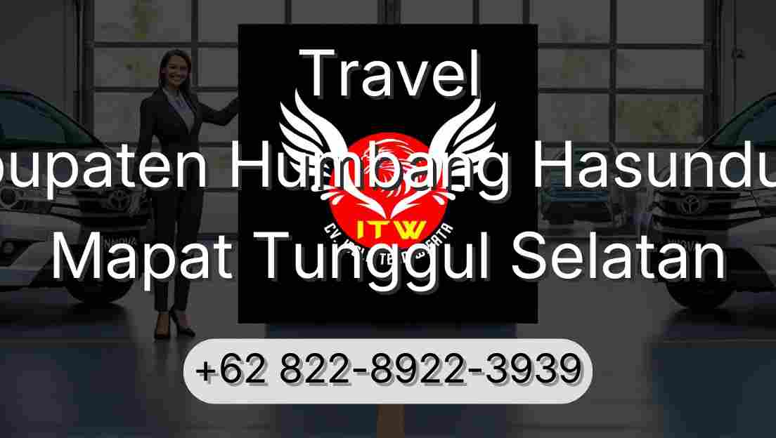 Travel Kabupaten Humbang Hasundutan Mapat Tunggul Selatan