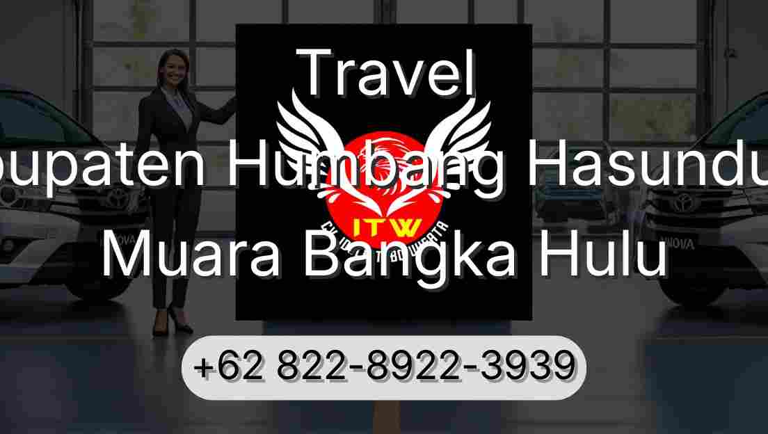 Travel Kabupaten Humbang Hasundutan Muara Bangka Hulu