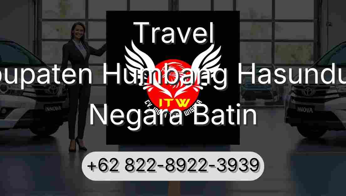 Travel Kabupaten Humbang Hasundutan Negara Batin
