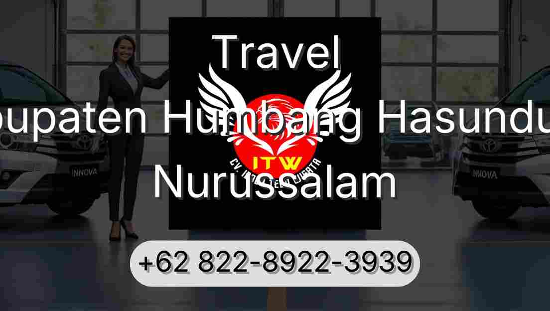 Travel Kabupaten Humbang Hasundutan Nurussalam