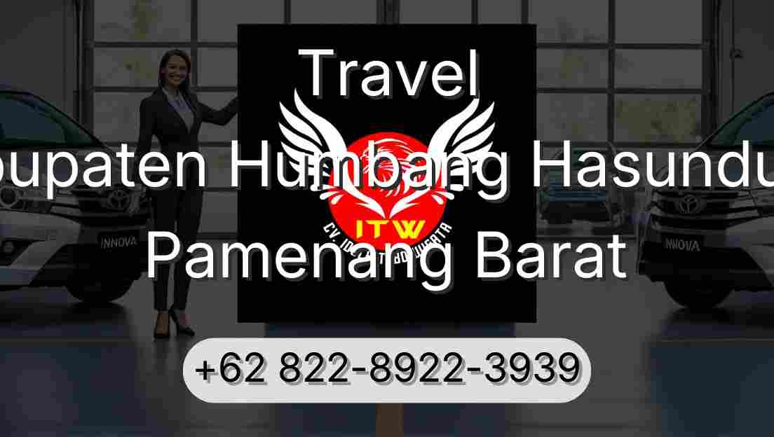 Travel Kabupaten Humbang Hasundutan Pamenang Barat