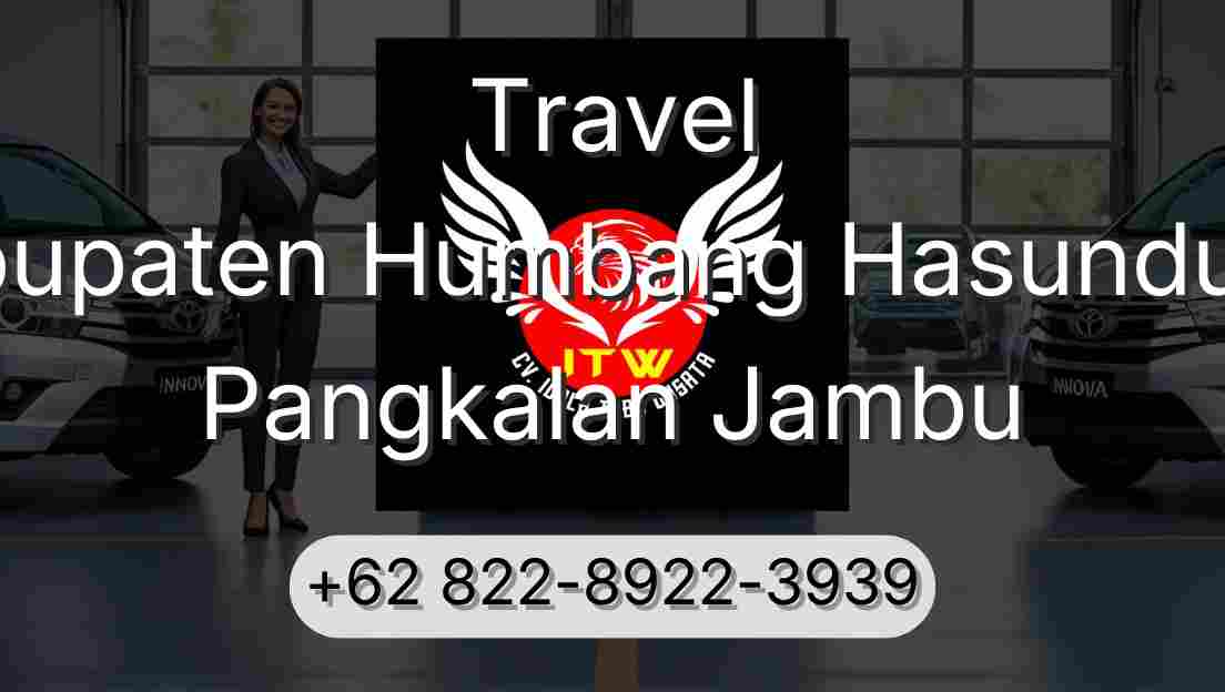 Travel Kabupaten Humbang Hasundutan Pangkalan Jambu