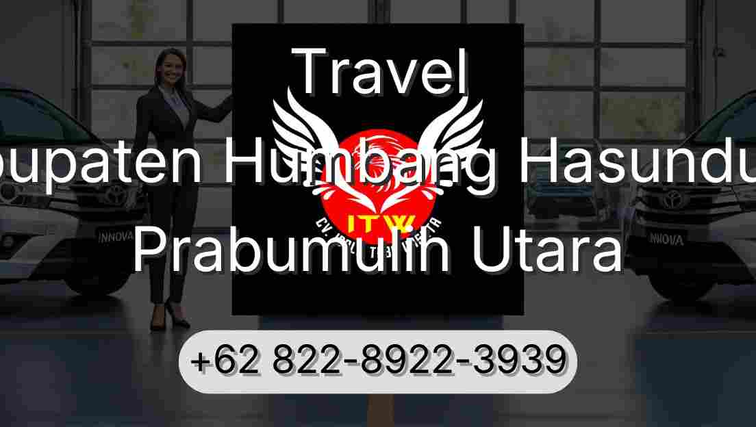 Travel Kabupaten Humbang Hasundutan Prabumulih Utara