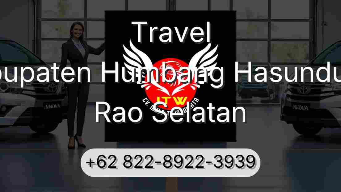 Travel Kabupaten Humbang Hasundutan Rao Selatan