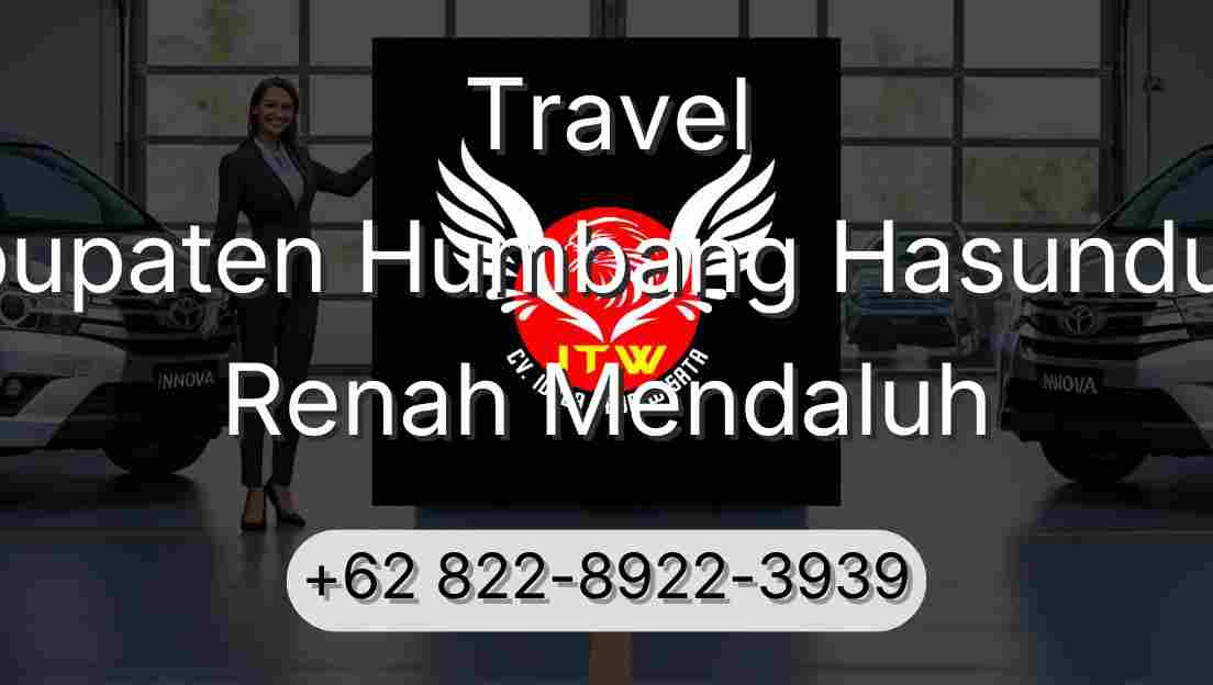 Travel Kabupaten Humbang Hasundutan Renah Mendaluh