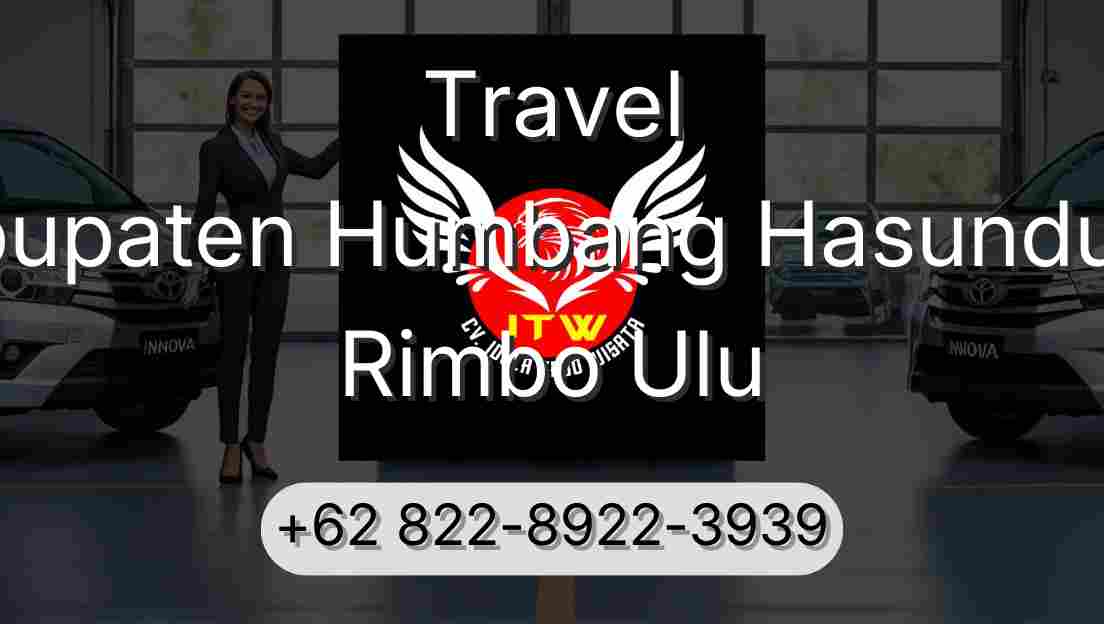 Travel Kabupaten Humbang Hasundutan Rimbo Ulu