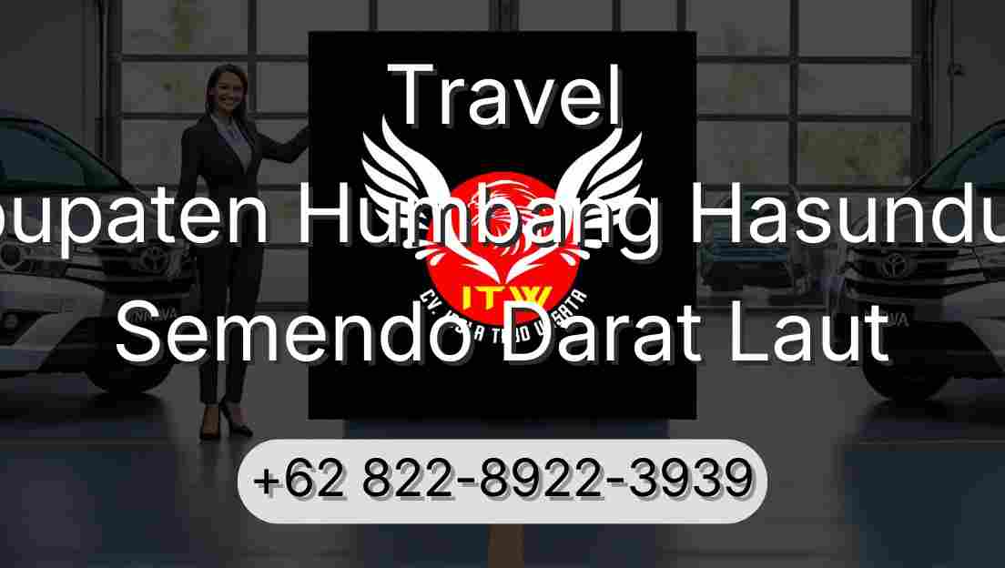 Travel Kabupaten Humbang Hasundutan Semendo Darat Laut