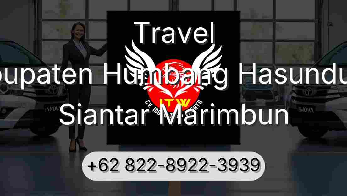Travel Kabupaten Humbang Hasundutan Siantar Marimbun