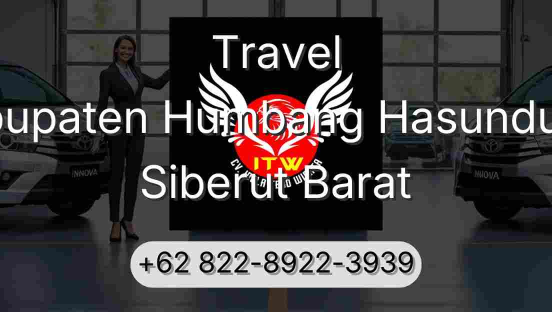 Travel Kabupaten Humbang Hasundutan Siberut Barat