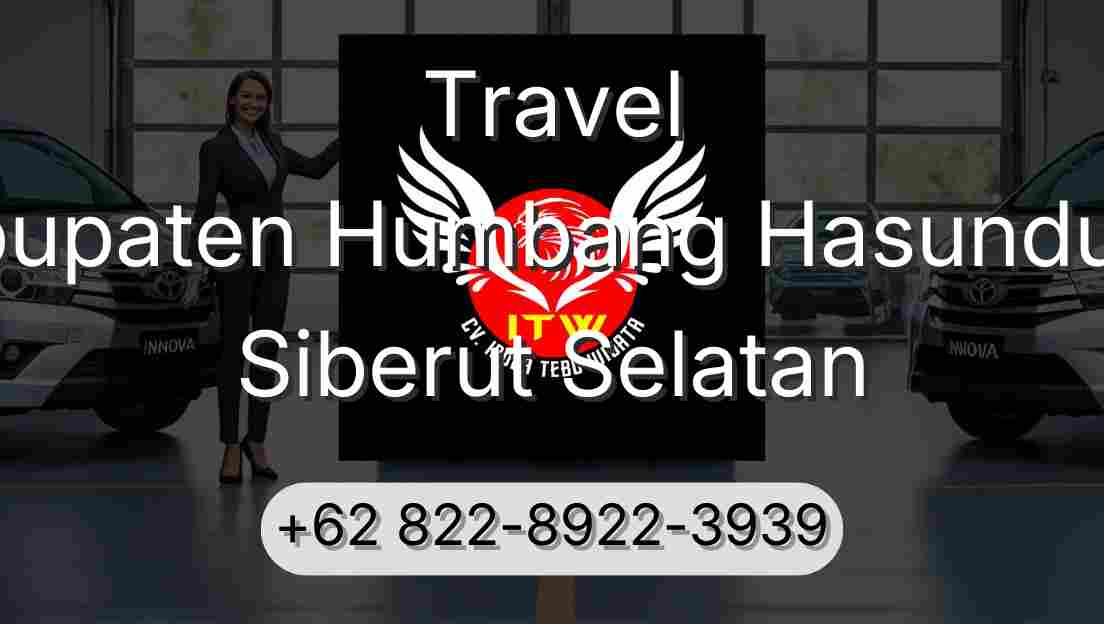 Travel Kabupaten Humbang Hasundutan Siberut Selatan