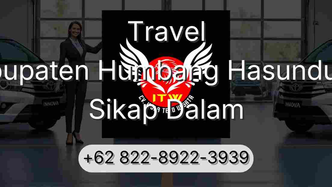 Travel Kabupaten Humbang Hasundutan Sikap Dalam