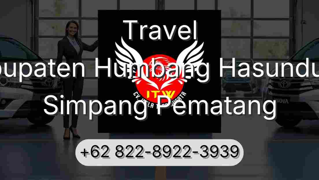 Travel Kabupaten Humbang Hasundutan Simpang Pematang