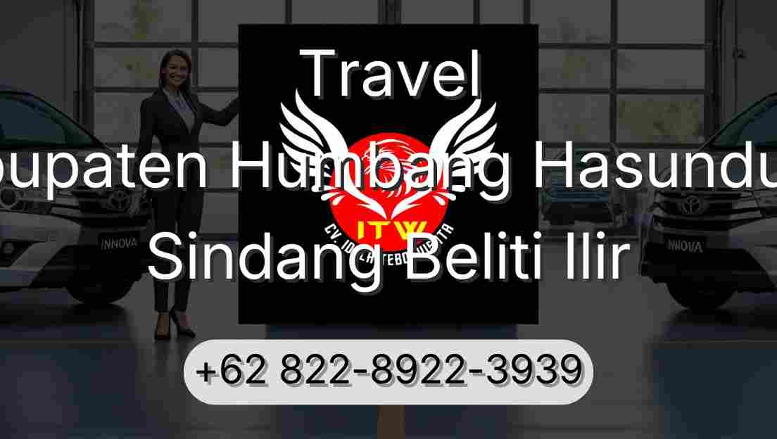 Travel Kabupaten Humbang Hasundutan Sindang Beliti Ilir