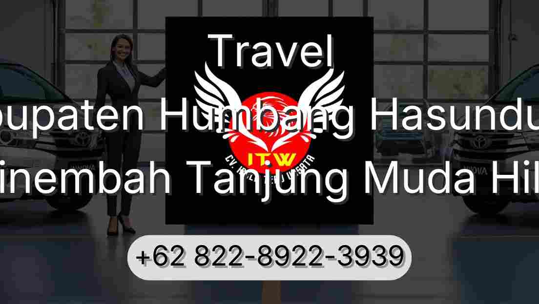 Travel Kabupaten Humbang Hasundutan Sinembah Tanjung Muda Hilir