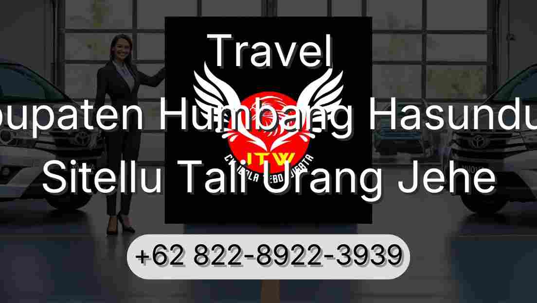 Travel Kabupaten Humbang Hasundutan Sitellu Tali Urang Jehe