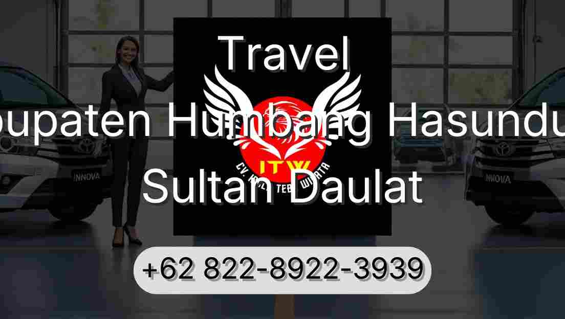 Travel Kabupaten Humbang Hasundutan Sultan Daulat