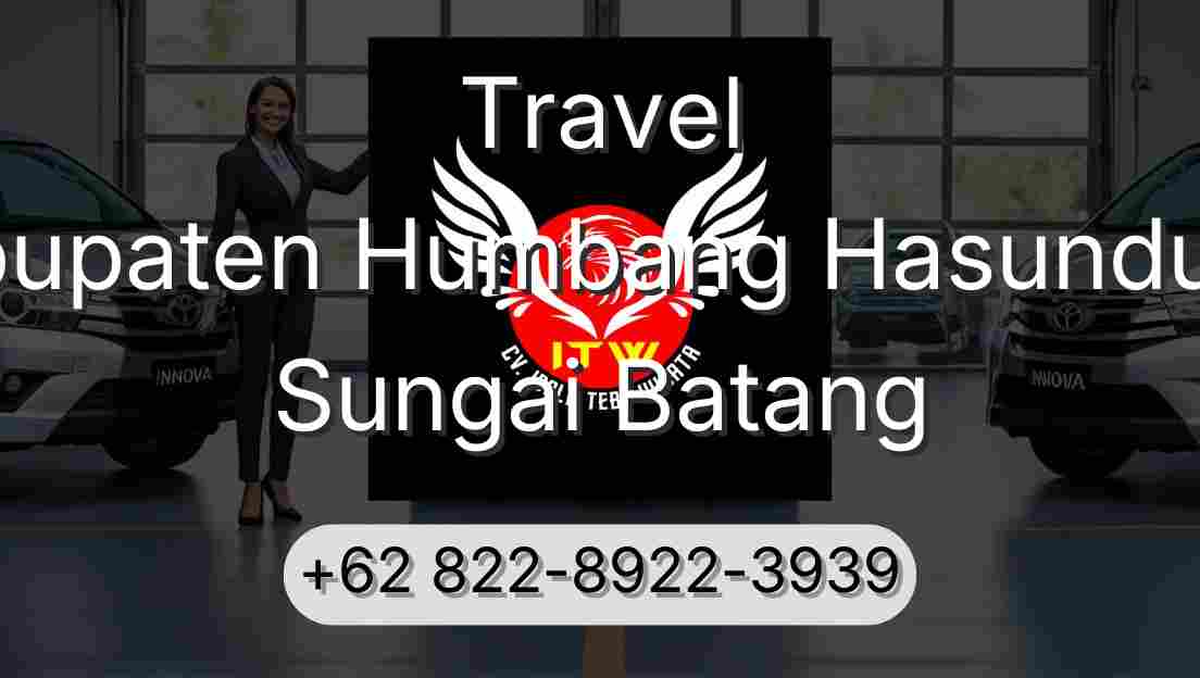 Travel Kabupaten Humbang Hasundutan Sungai Batang