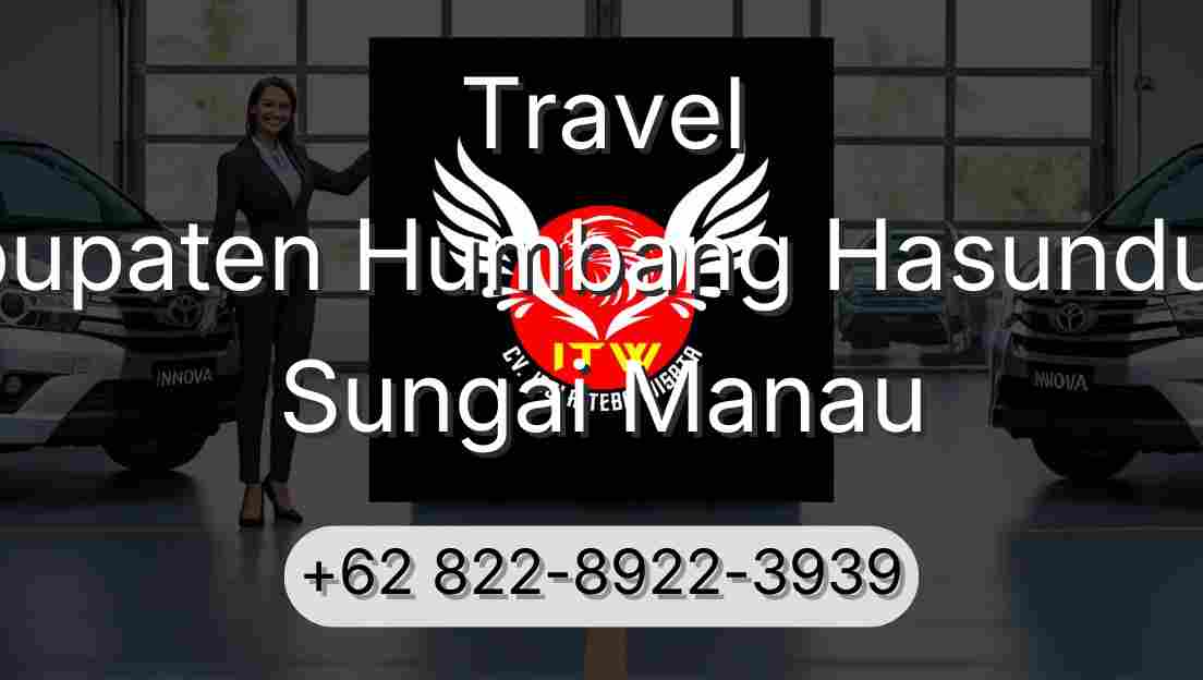Travel Kabupaten Humbang Hasundutan Sungai Manau