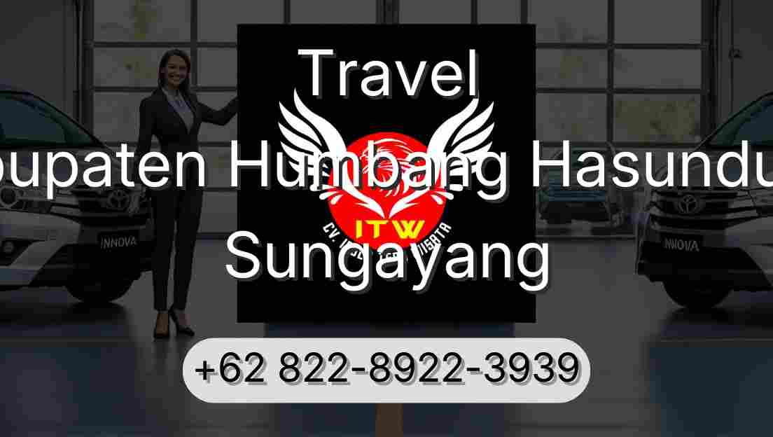 Travel Kabupaten Humbang Hasundutan Sungayang