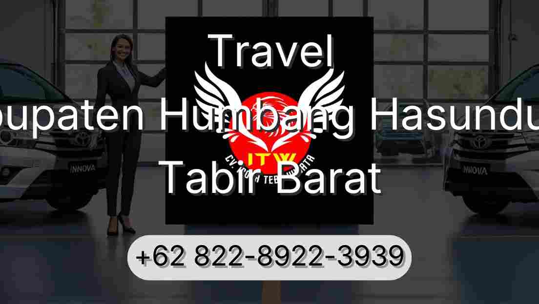 Travel Kabupaten Humbang Hasundutan Tabir Barat