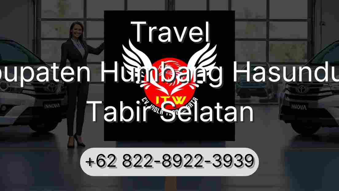 Travel Kabupaten Humbang Hasundutan Tabir Selatan