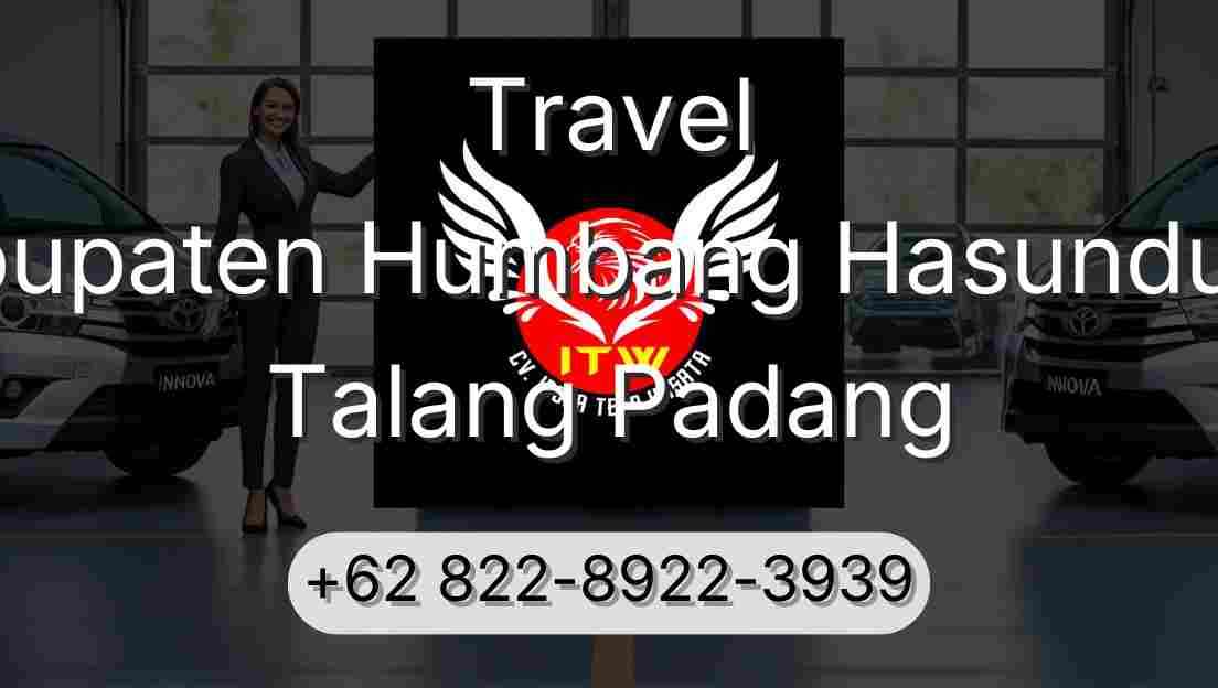 Travel Kabupaten Humbang Hasundutan Talang Padang