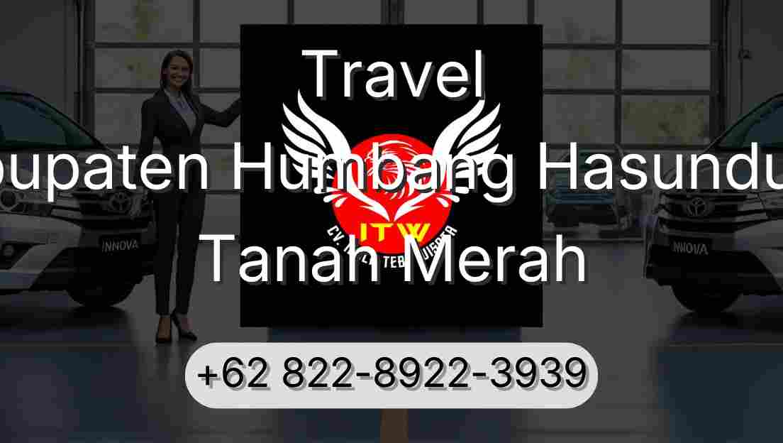 Travel Kabupaten Humbang Hasundutan Tanah Merah