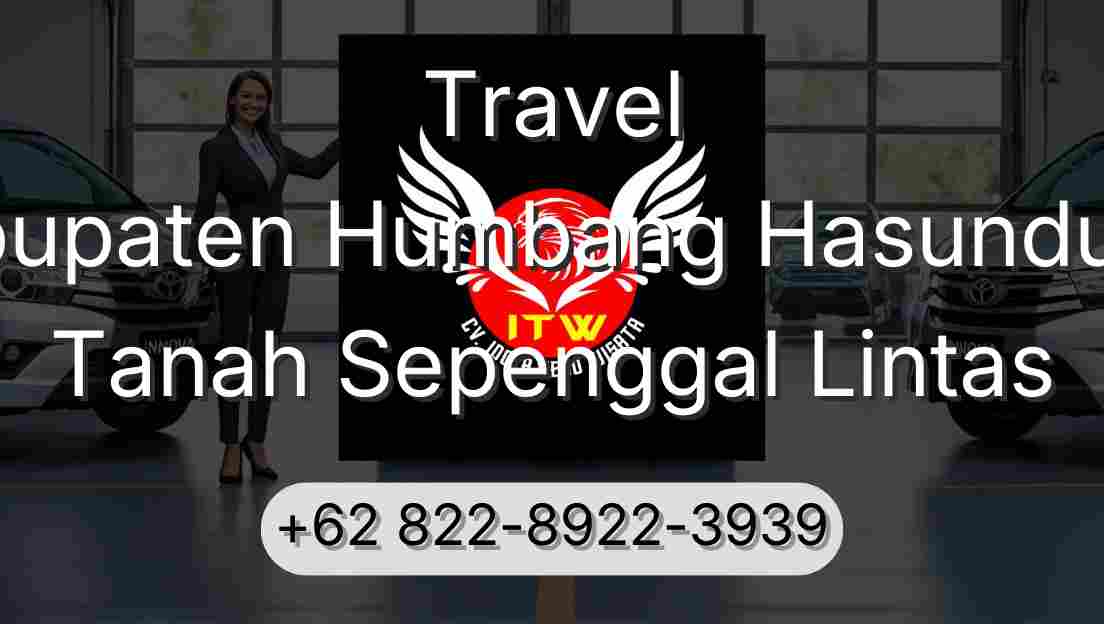 Travel Kabupaten Humbang Hasundutan Tanah Sepenggal Lintas