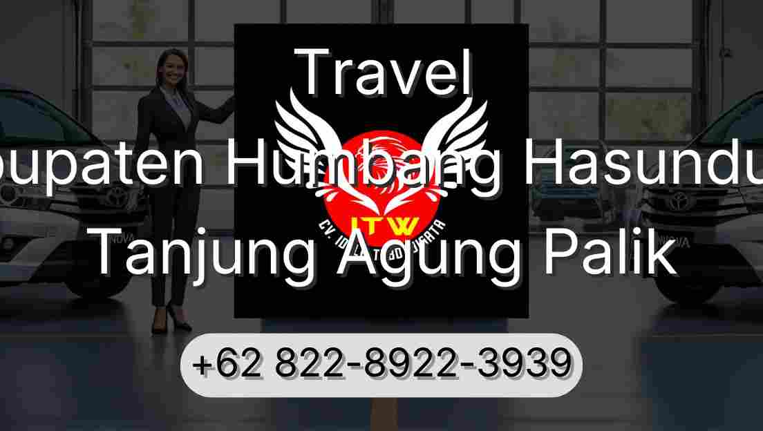 Travel Kabupaten Humbang Hasundutan Tanjung Agung Palik