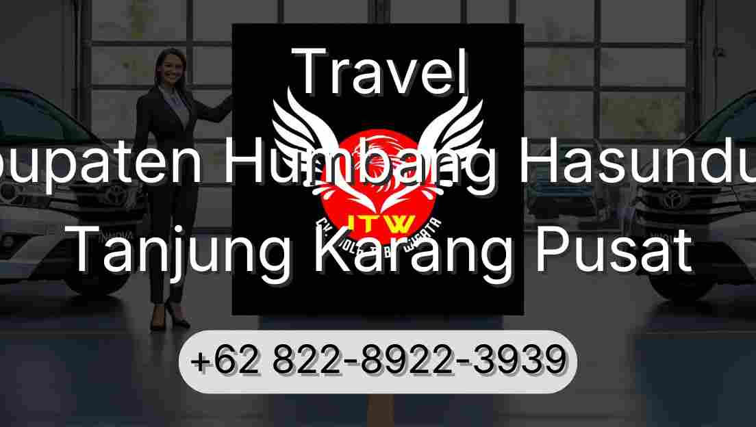 Travel Kabupaten Humbang Hasundutan Tanjung Karang Pusat