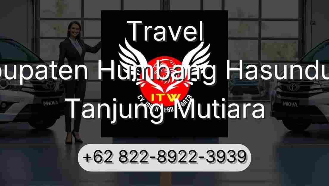 Travel Kabupaten Humbang Hasundutan Tanjung Mutiara