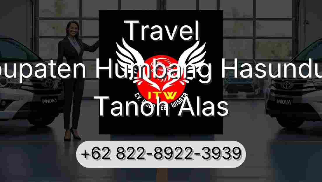 Travel Kabupaten Humbang Hasundutan Tanoh Alas