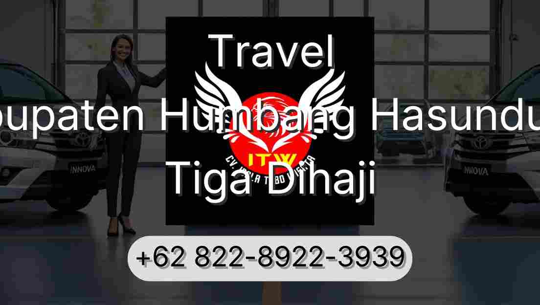 Travel Kabupaten Humbang Hasundutan Tiga Dihaji