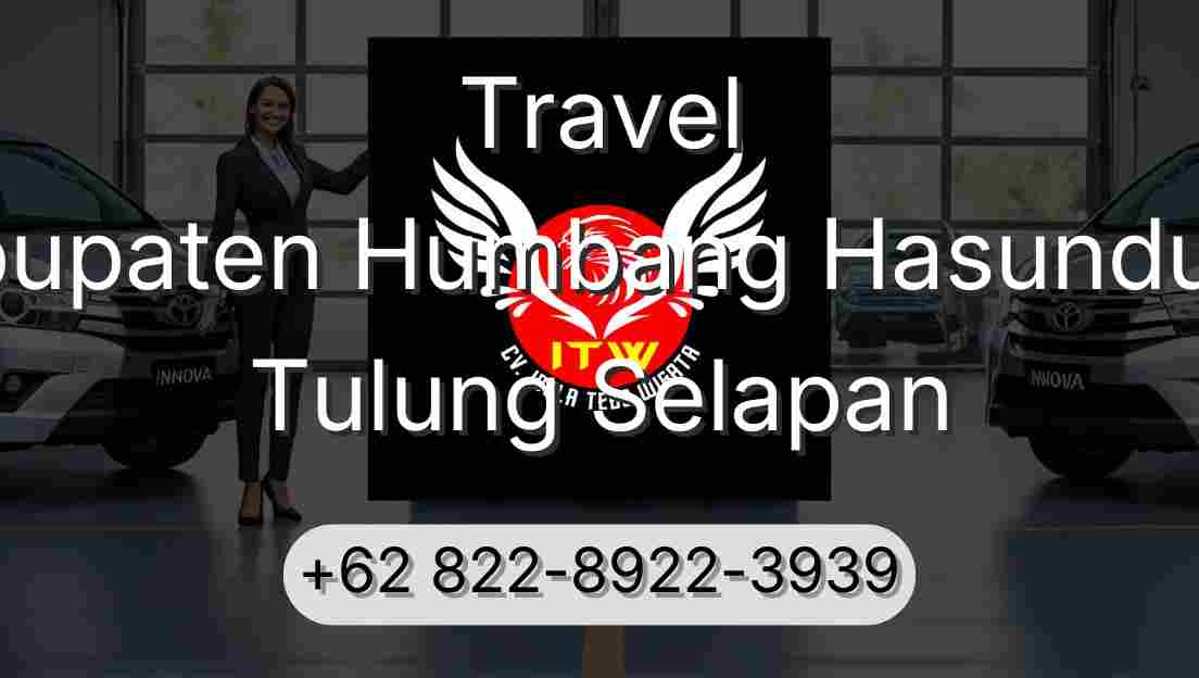 Travel Kabupaten Humbang Hasundutan Tulung Selapan