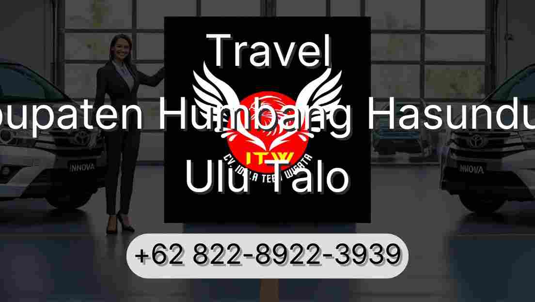 Travel Kabupaten Humbang Hasundutan Ulu Talo