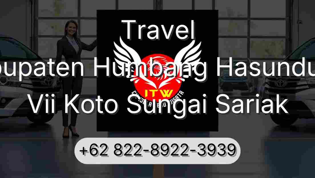 Travel Kabupaten Humbang Hasundutan Vii Koto Sungai Sariak