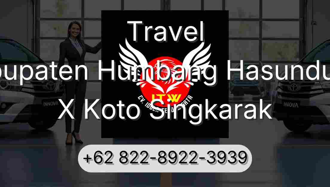 Travel Kabupaten Humbang Hasundutan X Koto Singkarak